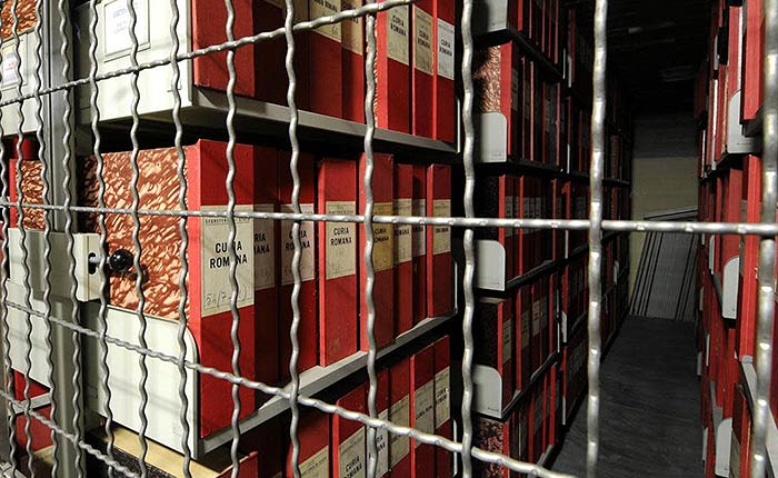 Interior of the Vatican Secret Archives